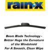 image:imageRainX 810161 Repellency Water Repellent Wiper Blades 26 amp 18 Windshield Wipers All Weather StreakFree for Enhanced Visibility w Water Repellency Formula17 and 17