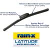 image:imageRainX 810161 Repellency Water Repellent Wiper Blades 26 amp 18 Windshield Wipers All Weather StreakFree for Enhanced Visibility w Water Repellency Formula16 and 16