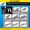 image:imageRainX 830126 Silicone Endura Wiper Blades 26 Inch Windshield Wipers Pack of 1 Automotive Replacement Windshield Wiper Blades With Two Times LongerLasting Resilient Silicone Rubber Squeegee28
