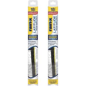 image:imageRainX 810161 Repellency Water Repellent Wiper Blades 26 amp 18 Windshield Wipers All Weather StreakFree for Enhanced Visibility w Water Repellency Formula18 and 18