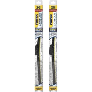 image:imageRainX 810161 Repellency Water Repellent Wiper Blades 26 amp 18 Windshield Wipers All Weather StreakFree for Enhanced Visibility w Water Repellency Formula26 and 26