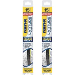 image:imageRainX 810161 Repellency Water Repellent Wiper Blades 26 amp 18 Windshield Wipers All Weather StreakFree for Enhanced Visibility w Water Repellency Formula15 and 15