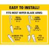 image:imageRainX 507927625PK Latitude 2IN1 Water Repellency Wiper Blade 19 Pack of 5