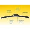 image:imageRainX 507928325PK Latitude 2IN1 Water Repellency Wiper Blade 17 Pack of 5