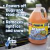 image:imageRainX All Season 0F 2in1 DeIcer amp Bug Remover Windshield Washer Fluid  1 Gallon Pack of 6128 Fl Oz Pack of 6