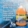 image:imageRainX All Season 25F 2in1 DeIcer amp Bug Remover Windshield Washer Fluid  1 Gallon1 Pack