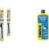 image:imageRainX Windshield Care Bundle  Latitude 2in1 Water Repellent Wiper Blades 24 amp 18  169 fl oz Washer Fluid Additive