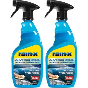 image:imageRainX 620143 Waterless Car Wash and Rain Repellent 23 fl oz Pack of 223 Fl Oz Pack of 2