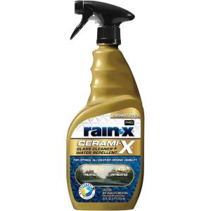 image:imageRainX 630178 CeramiX Glass Cleaner  Water Repellent 16oz  Cleaning Effectively While Remaining Streak Free Protecting Against Contaminants and Stains16 Fl Oz Pack of 1