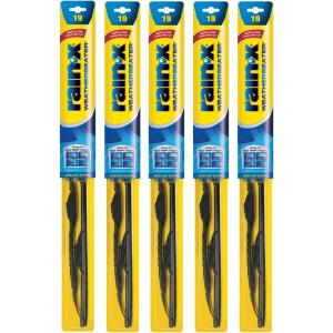 image:imageRainX RX302205PK Weatherbeater Wiper Blade  20 Windshield Wipers Pack Of 5 Automotive Replacement Windshield Wiper Blades That Meet Or Exceed OEM Quality And Durability Standards19Inches