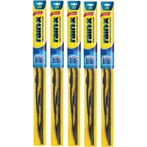 image:imageRainX RX302205PK Weatherbeater Wiper Blade  20 Windshield Wipers Pack Of 5 Automotive Replacement Windshield Wiper Blades That Meet Or Exceed OEM Quality And Durability Standards22Inches