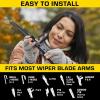 image:imageRainX 870126 Truck amp SUV Rugged Series Premium Wiper Blades 26 Inch Windshield Wipers Pack Of 1 Automotive Replacement Windshield Wiper Blades Engineered For All Driving AdventuresRugged XL