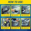 image:imageRainX 610200 2Step Headlight Restorer Kit Restores Clarity of Headlights Preventing Oxidation amp Discoloration Quick amp Effective in Just 15 Mins with No Tools or Tape RequiredQuickNEasy Headlight Restoration Kit  No Tools Required