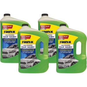 image:imageRainX 620191 Car Wash  100 fl oz HighFoaming Concentrated Formula for Greater Cleaning Action Safely Lifting Dirt Grime and Residues for an Exceptional Clean100 Fl Oz Pack of 4