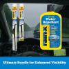 image:imageRainX Windshield Weather Protection Bundle  26 amp 18 Latitude 2in1 Water Repellent Wiper Blades 2Pack with 7 oz Glass Treatment