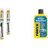 image:imageRainX Windshield Weather Protection Bundle  Latitude 2in1 Water Repellent Wiper Blades 24 amp 20 with 7 oz Glass Treatment