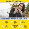 image:imageRainX Latitude 2in1 Wiper Blades 26 Inch  Pack of 2  Water Repellency Formula  Automotive ReplacementLatitude Water Repellency