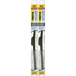 image:imageRainX Latitude 2in1 Wiper Blades 26 Inch  Pack of 2  Water Repellency Formula  Automotive ReplacementLatitude Water Repellency
